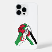 ALGERIEN UND PALÄSTINENHÄNDE iPhone HÜLLE (Rückseite)