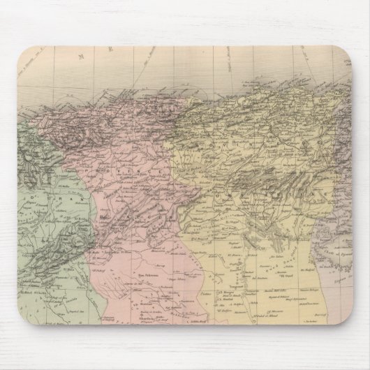Algerien und Tunesien 2 Mousepad (Vorne)