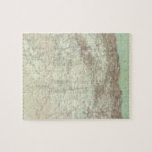 Algerien und Tunesien Puzzle (Horizontal)
