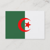 Algerien Visitenkarte (Rückseite)