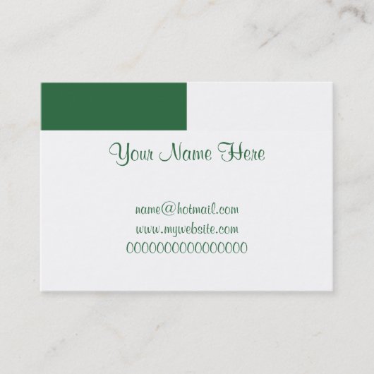 Algerien Visitenkarte (Vorderseite)