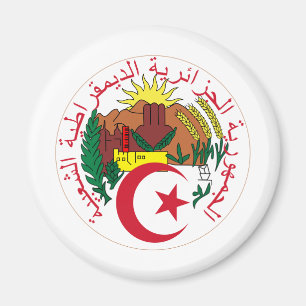 Algerien-Wappen DZ Magnet