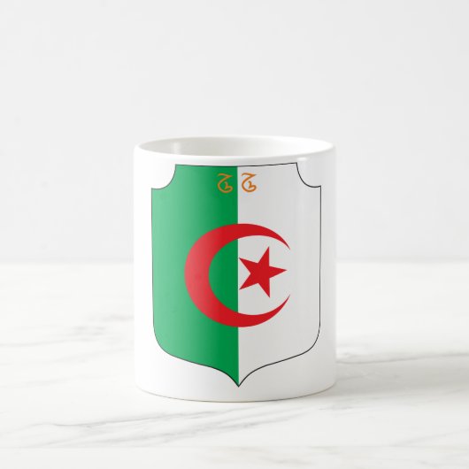 Algerien-Wappen Kaffeetasse (Mittel)