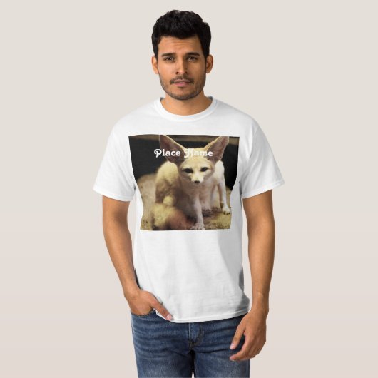 AlgerienFennec Fox T-Shirt (Vorne ganz)