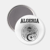 Algerienwappen Magnet (Vorderseite/Rückseite)