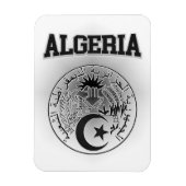Algerienwappen Magnet (Vertikal)