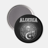 Algerienwappen Magnet (Vorderseite/Rückseite)