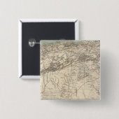Algerische Atlaskarte Button (Vorne & Hinten)