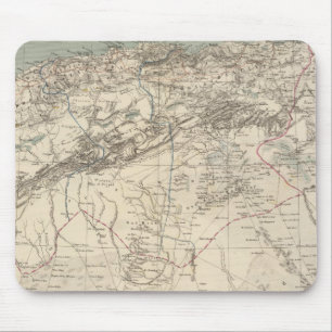 Algerische Atlaskarte Mousepad