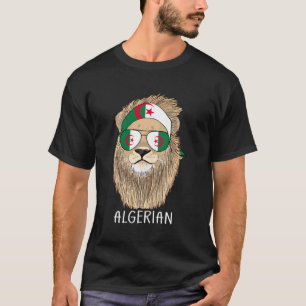 Algerische Flagge Algerisches Erbe Algerien Pr T-Shirt