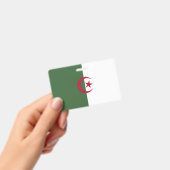 Algerische Flagge Ausweis (Handheld)