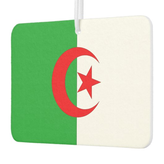 algerische Flagge Autolufterfrischer (Links)