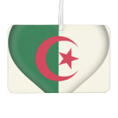 algerische Flagge Autolufterfrischer (Rückseite)