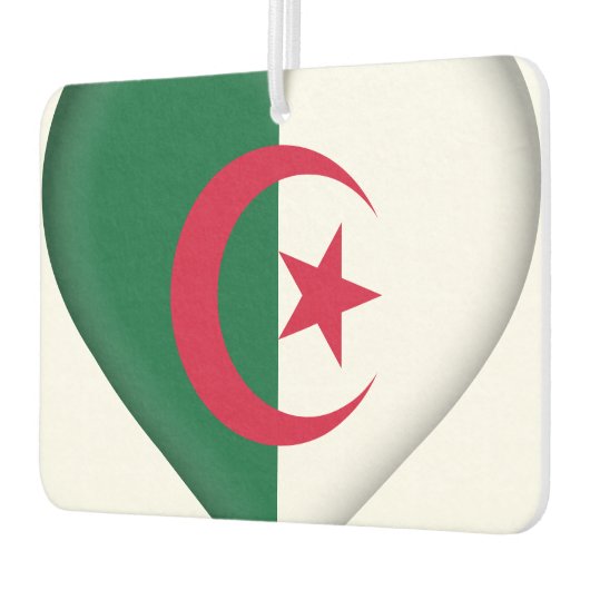algerische Flagge Autolufterfrischer (Links)