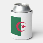 algerische Flagge Dosenkühler (Kanne Vorderseite)