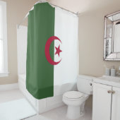 Algerische Flagge Duschvorhang (Beispiel)
