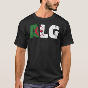 Algerische Flagge DZ Algerisches Fußballteam Proud T-Shirt