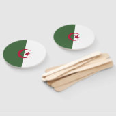Algerische Flagge Fächer (Non-assembled)