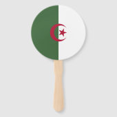 Algerische Flagge Fächer (Vorderseite)