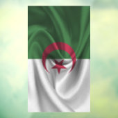 algerische Flagge Fensteraufkleber (Blatt 3)
