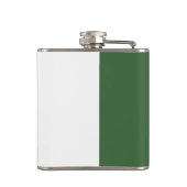 Algerische Flagge Flachmann (Rückseite)