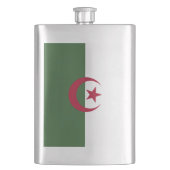 Algerische Flagge Flachmann (Vorderseite)