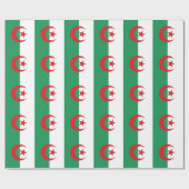 algerische Flagge Geschenkpapier (Flach)