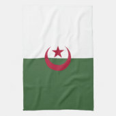 Algerische Flagge Geschirrtuch (Vertikal)