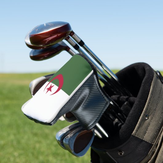 Algerische Flagge Golf Headcover (In Situ)