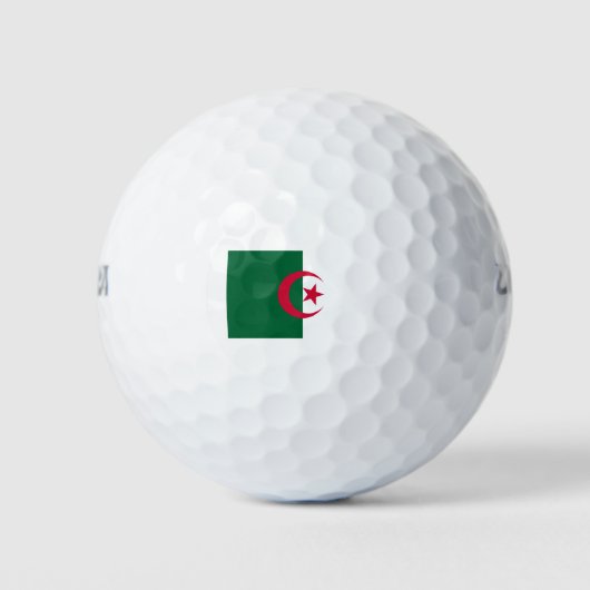 algerische Flagge Golfball (Vorderseite)