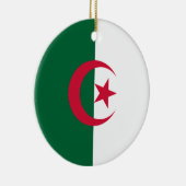 algerische Flagge Keramik Ornament (Rechts)