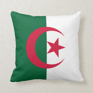 Algerische Flagge Kissen