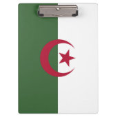 Algerische Flagge Klemmbrett (Vorderseite)