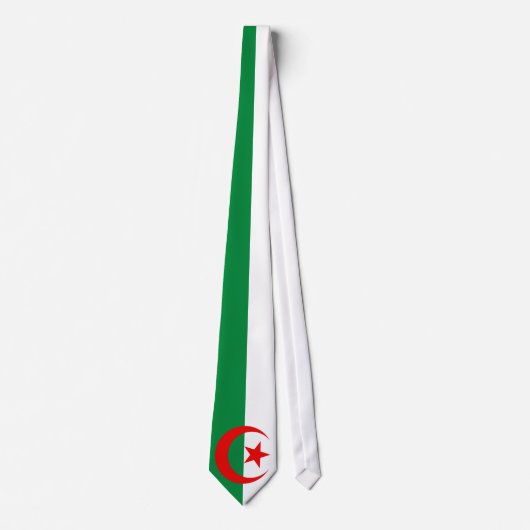 algerische Flagge Krawatte (Vorderseite)