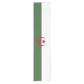 Algerische Flagge Kurzer Tischläufer (Vorderseite)