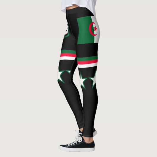algerische Flagge Leggings (Links)