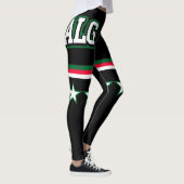 algerische Flagge Leggings (Rechts)