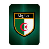 algerische Flagge Magnet (Vertikal)