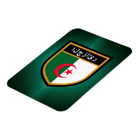 algerische Flagge Magnet (Linke Seite)