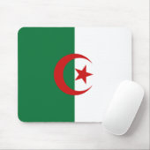 Algerische Flagge Mousepad (Mit Mouse)