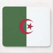 Algerische Flagge Mousepad (Vorne)