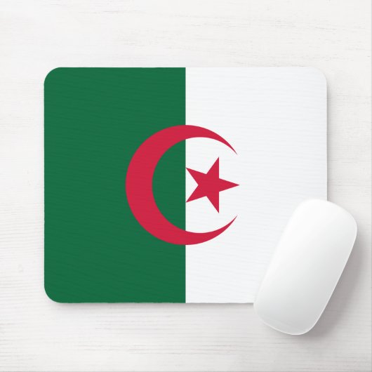 algerische Flagge Mousepad (Mit Mouse)