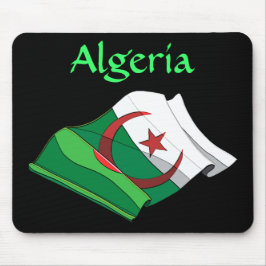 Algerische Flagge Mousepad