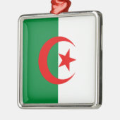 algerische Flagge Ornament Aus Metall (Links)