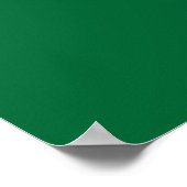 Algerische Flagge Poster (Ecke)