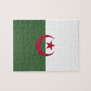 Algerische Flagge Puzzle