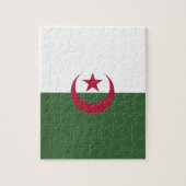 Algerische Flagge Puzzle (Vertikal)