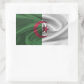 algerische Flagge Rechteckiger Aufkleber (Tasche)