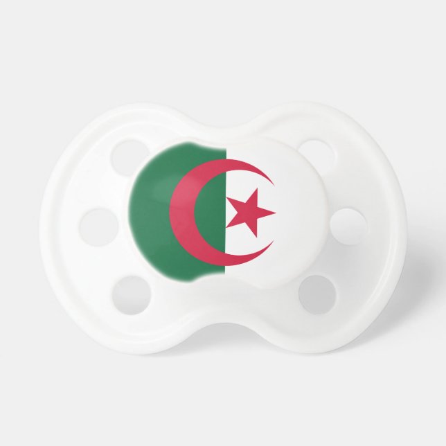 Algerische Flagge Schnuller (Vorne)
