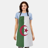 Algerische Flagge Schürze (Getragen)